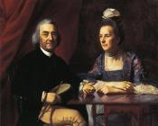 约翰辛格顿科普利 - Mr. and Mrs. Isaac Winslow (Jemina Debuke)